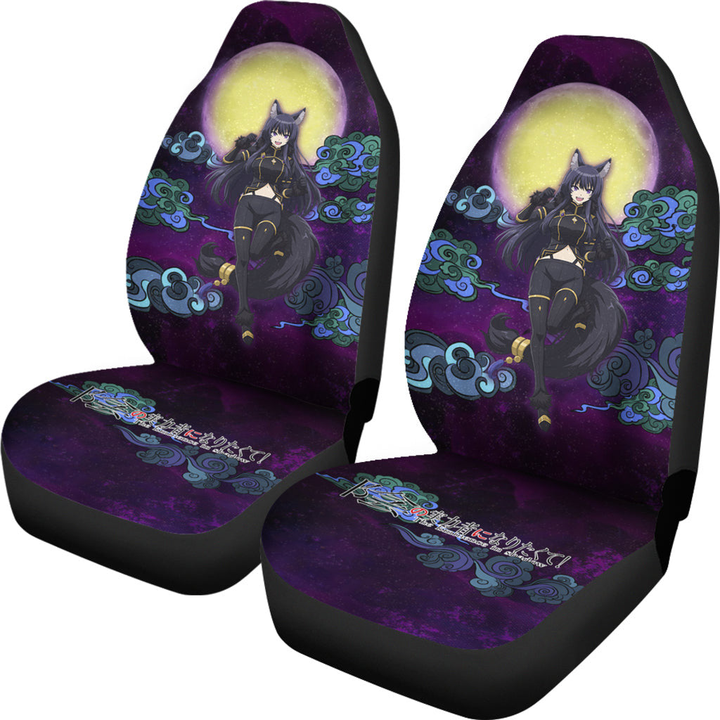 Delta Kage No Jitsuryokusha The Eminence In Shadow Anime Car Seat Covers Anime Car Accessories Custom For Fans AA22121303