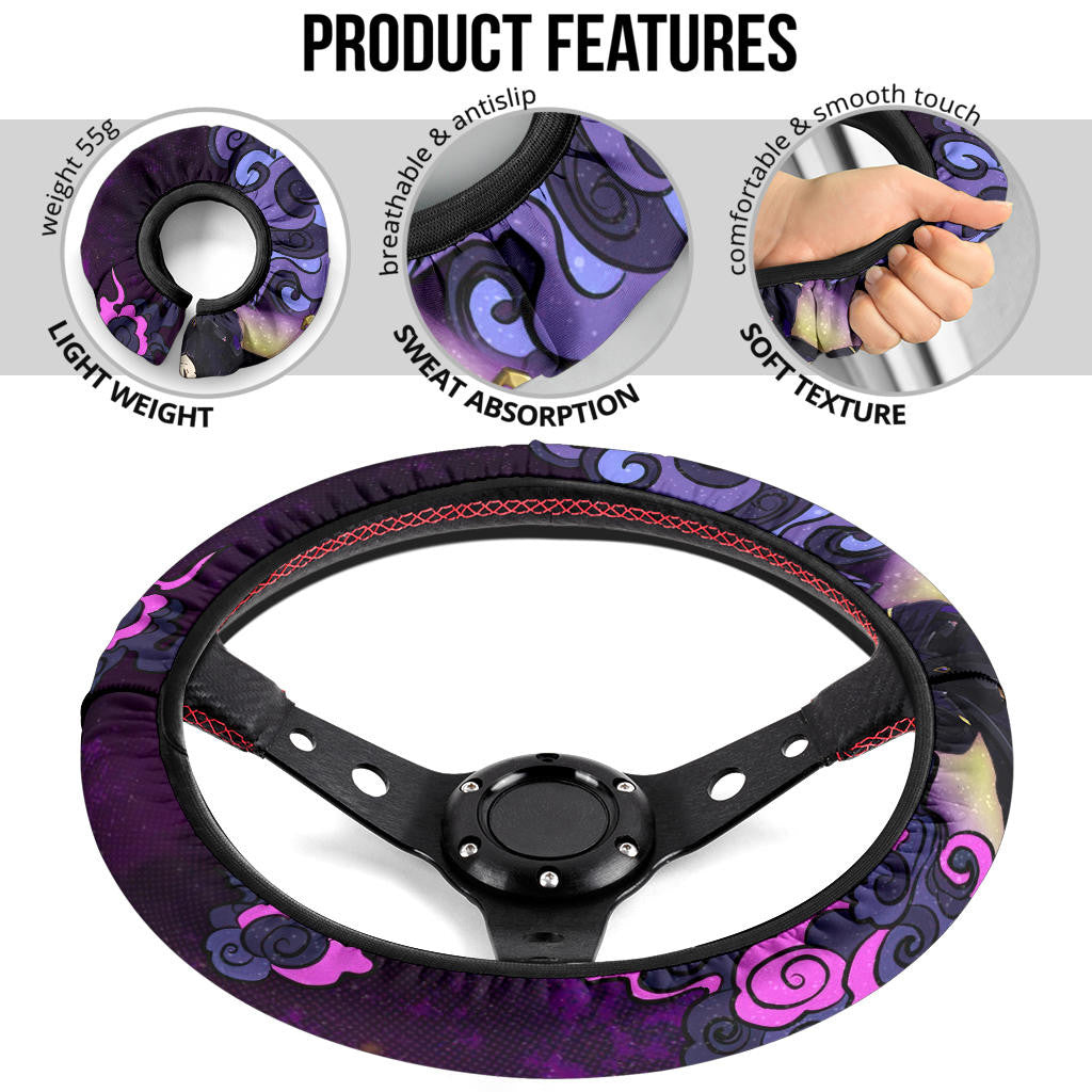 Cid Kageno Kage No Jitsuryokusha The Eminence In Shadow Anime Steering Wheel Cover Anime Car Accessories Custom For Fans AA22121301