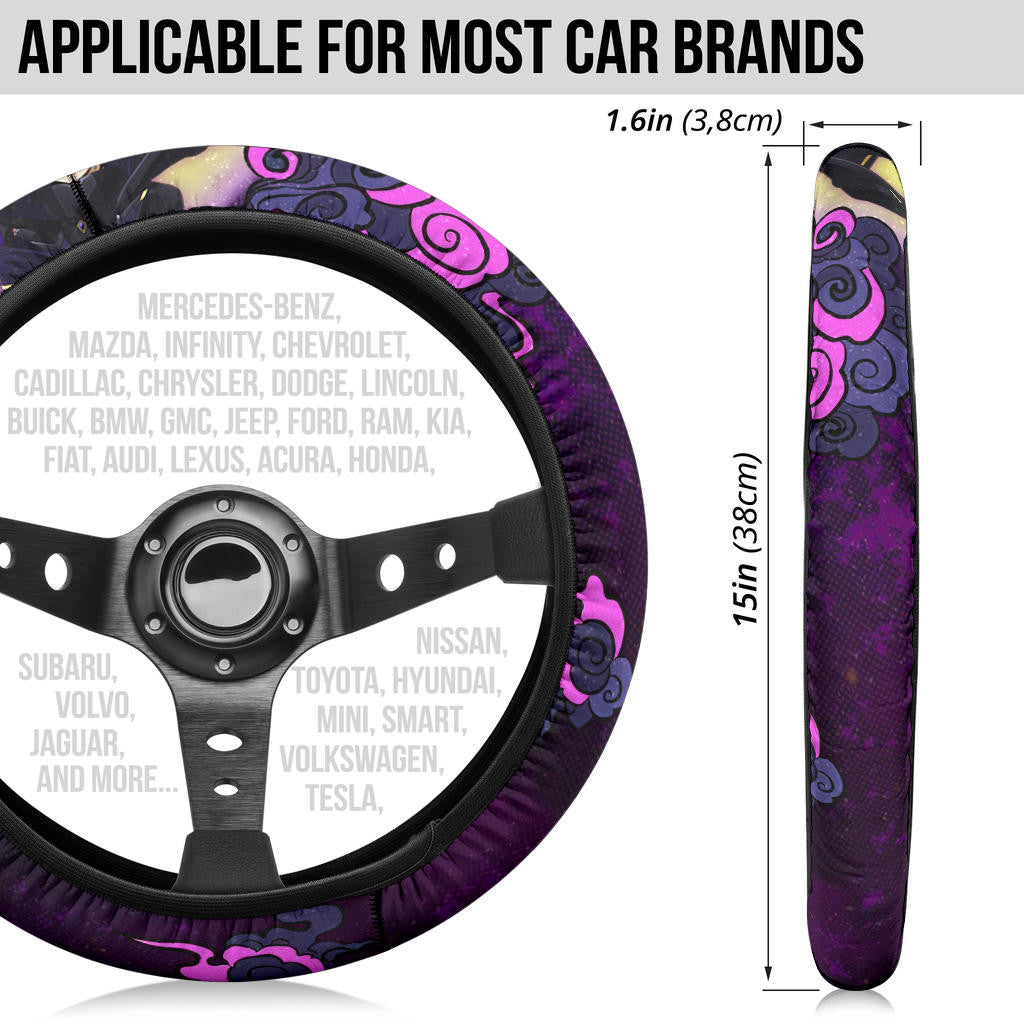 Cid Kageno Kage No Jitsuryokusha The Eminence In Shadow Anime Steering Wheel Cover Anime Car Accessories Custom For Fans AA22121301