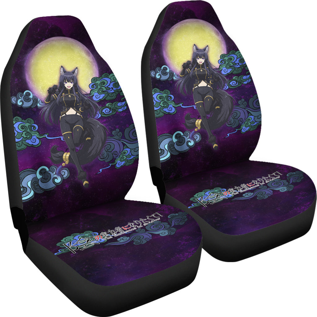 Delta Kage No Jitsuryokusha The Eminence In Shadow Anime Car Seat Covers Anime Car Accessories Custom For Fans AA22121303
