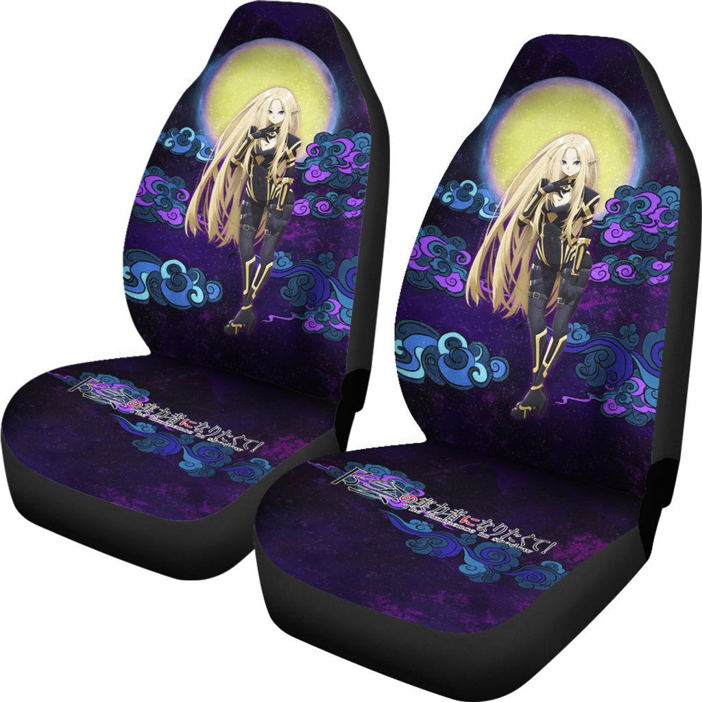 Alpha Kage No Jitsuryokusha The Eminence In Shadow Anime Car Seat Covers Anime Car Accessories Custom For Fans AA22121302