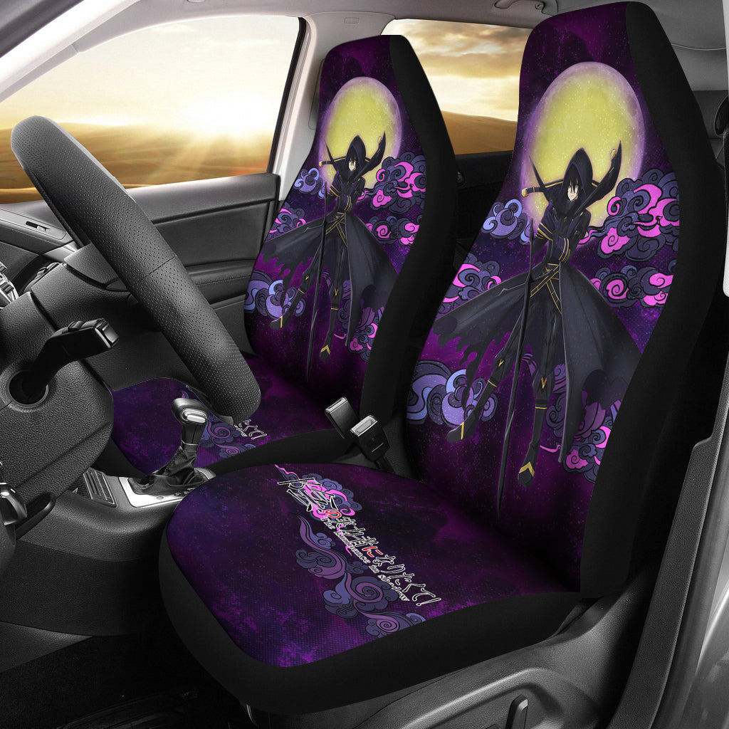 Cid Kageno Kage No Jitsuryokusha The Eminence In Shadow Anime Car Seat Covers Anime Car Accessories Custom For Fans AA22121301