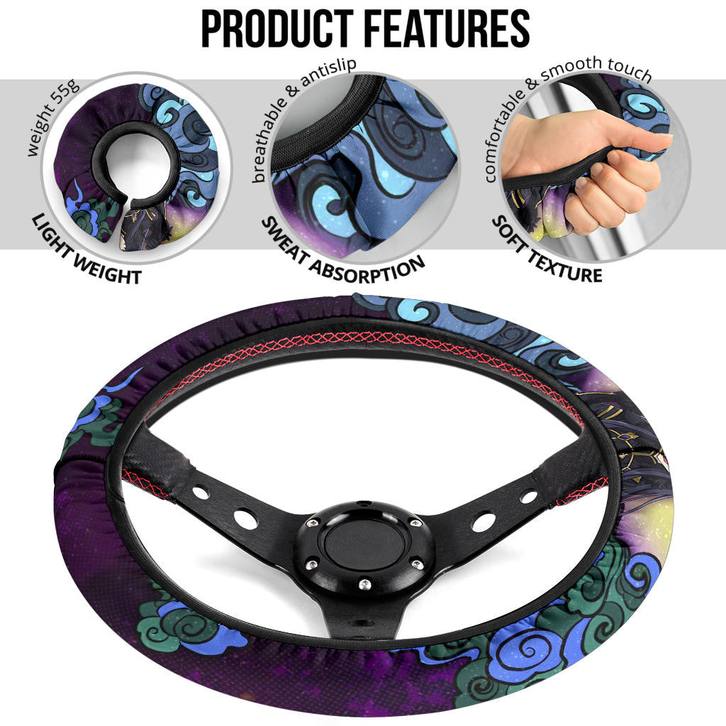 Delta Kage No Jitsuryokusha The Eminence In Shadow Anime Steering Wheel Cover Anime Car Accessories Custom For Fans AA22121303