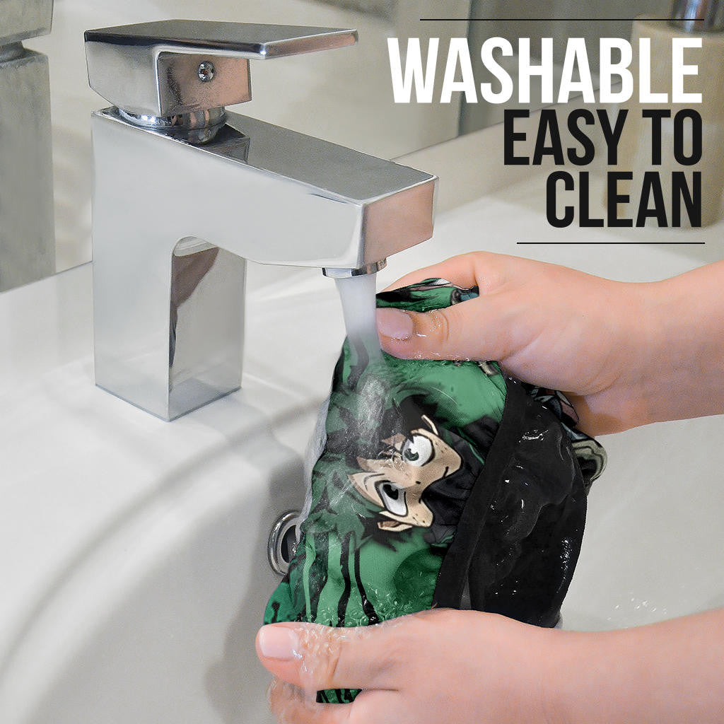 Midoriya Izuku My Hero Academia Steering Wheel Cover Anime Car Accessories Custom For Fans AA22121501