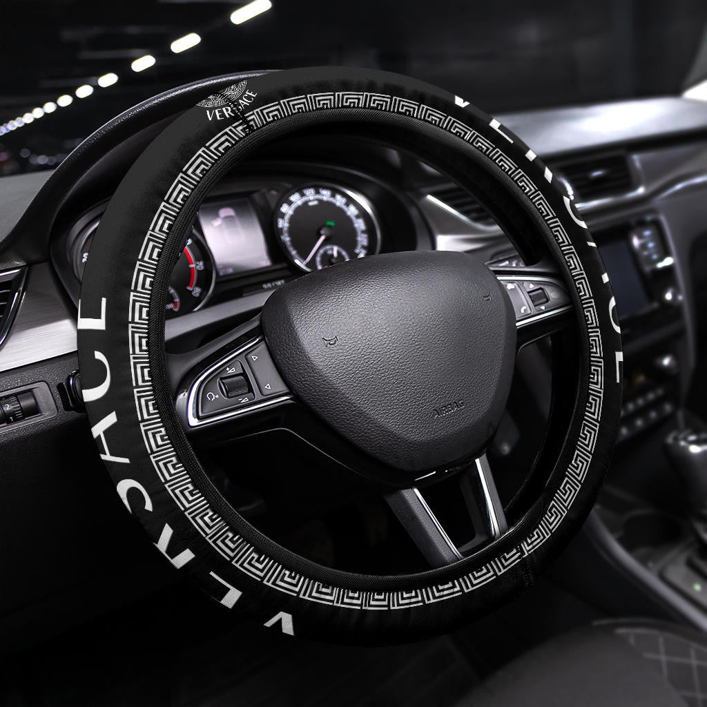 Versace Symbol Steering Wheel Cover Fashion Car Accessories
