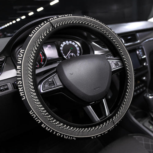 Dior Symbol Steering Wheel Cover Fashion Car Accessories Custom For Fans AA22122604