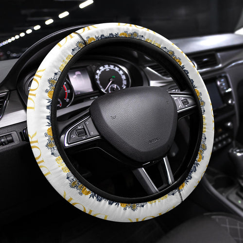 Dior Symbol Steering Wheel Cover Fashion Car Accessories Custom For Fans AA22122603