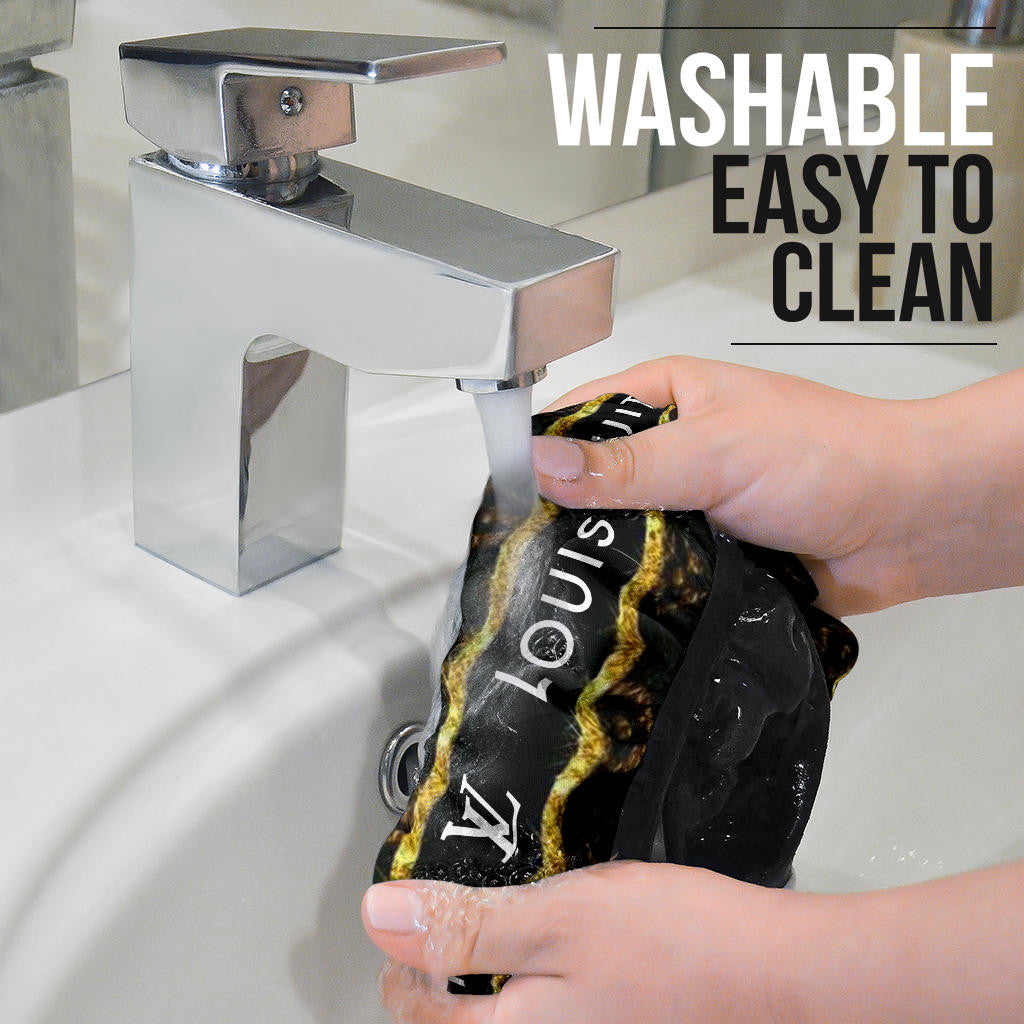 Louis Vuitton LV Symbol Steering Wheel Cover Fashion Car Accessories