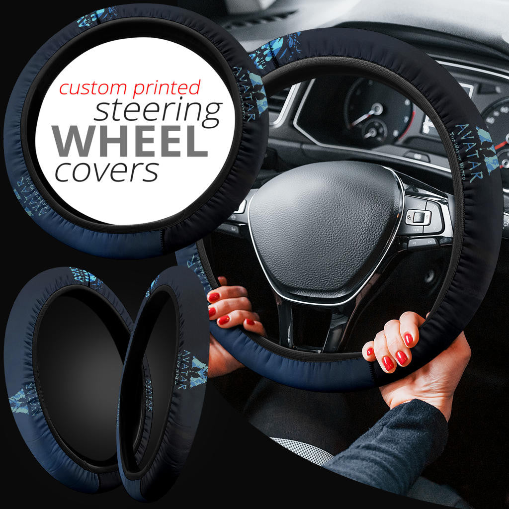 Avatar The Way Of Water Steering Wheel Cover Movie Car Accessories Custom For Fans AA23010302