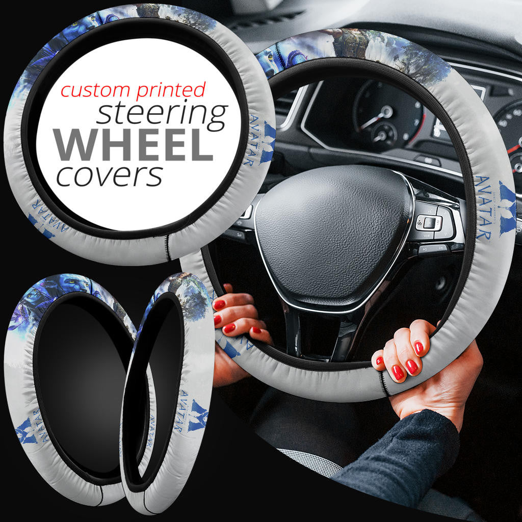 Avatar The Way Of Water Steering Wheel Cover Movie Car Accessories Custom For Fans AA23010301