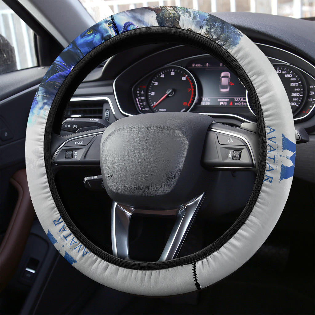 Avatar The Way Of Water Steering Wheel Cover Movie Car Accessories Custom For Fans AA23010301