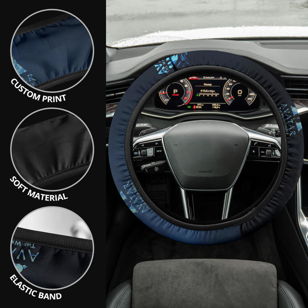 Avatar The Way Of Water Steering Wheel Cover Movie Car Accessories Custom For Fans AA23010302