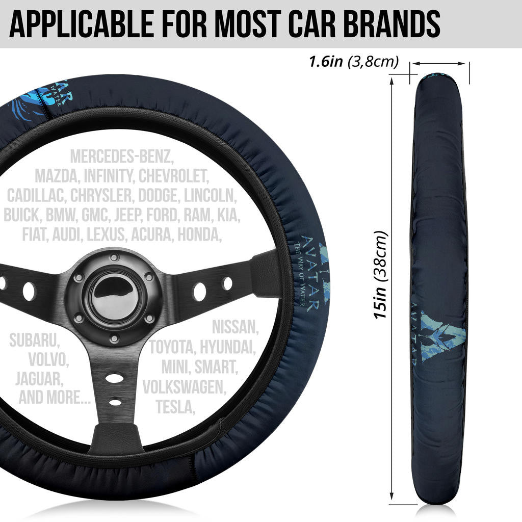 Avatar The Way Of Water Steering Wheel Cover Movie Car Accessories Custom For Fans AA23010303