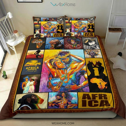 Just A Girl Who Love Giraffe Bedding - Duvet Cover And Pillowcase Set - Unique Design Amazing Gift