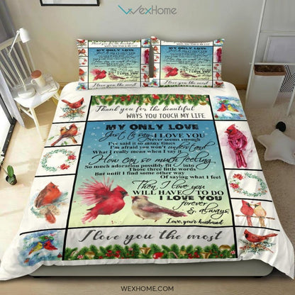 My Only Love Bedding - Duvet Cover And Pillowcase Set - Unique Design Amazing Gift