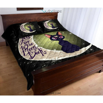 Sailor Moon Cat To The Moon Quilt Bed Sets - Unique Design Amazing Gift