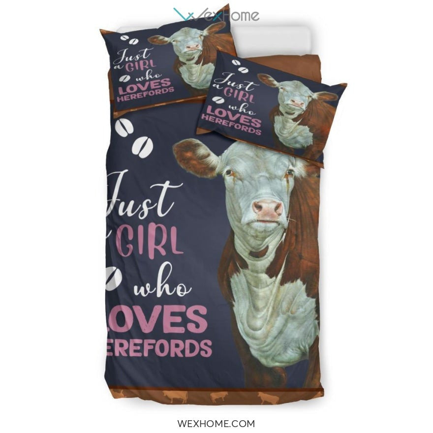 Just A Girl Who Love Ballet Dance Irish Green Bedding - Duvet Cover And Pillowcase Set - Unique Design Amazing Gift