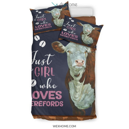 Just A Girl Who Love Ballet Dance Irish Green Bedding - Duvet Cover And Pillowcase Set - Unique Design Amazing Gift