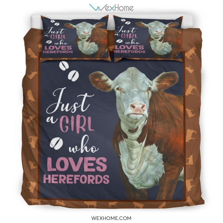 Just A Girl Who Love Ballet Dance Irish Green Bedding - Duvet Cover And Pillowcase Set - Unique Design Amazing Gift