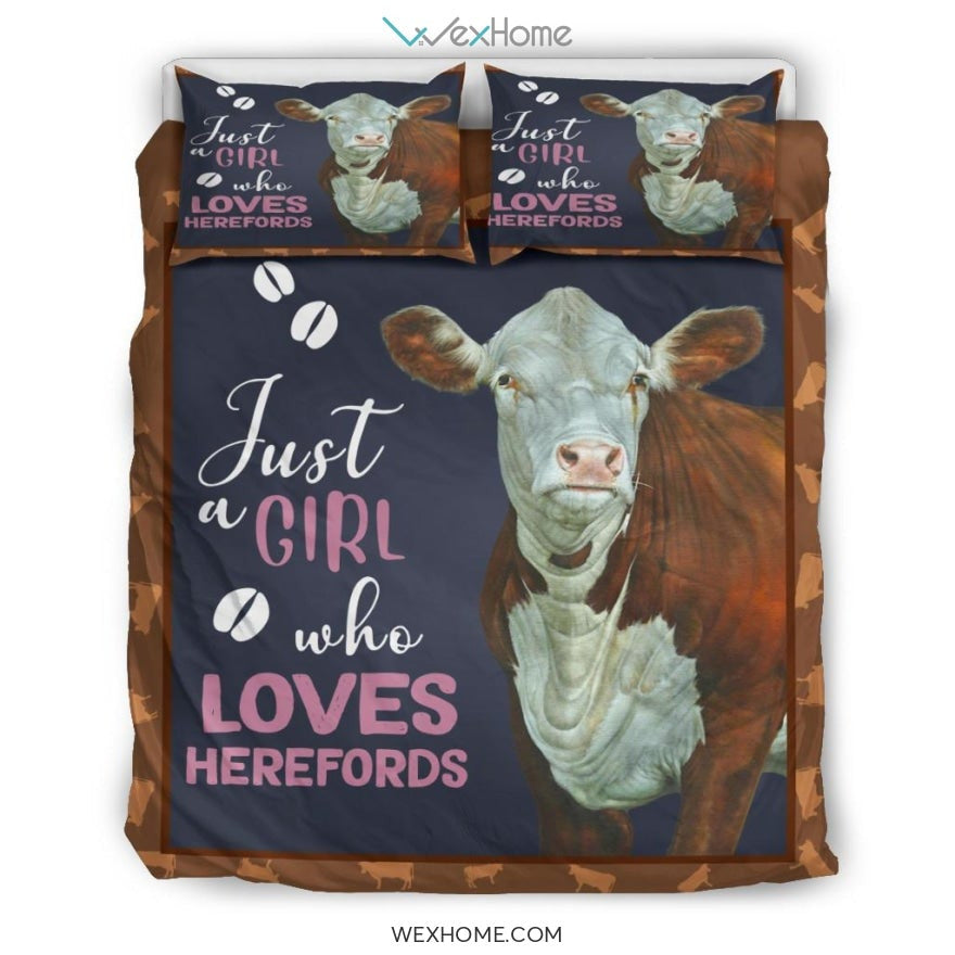 Just A Girl Who Love Ballet Dance Irish Green Bedding - Duvet Cover And Pillowcase Set - Unique Design Amazing Gift