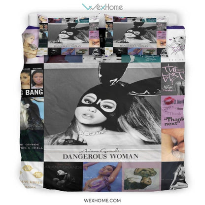 Quilt Ariana Grande Bedding - Duvet Cover And Pillowcase Set - Unique Design Amazing Gift