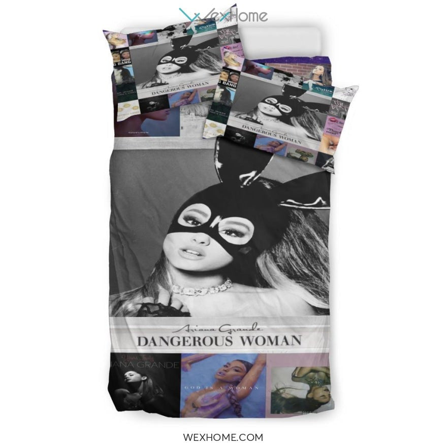 Quilt Ariana Grande Bedding - Duvet Cover And Pillowcase Set - Unique Design Amazing Gift