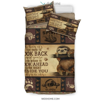 Sloth Vq Quilt Bedding - Duvet Cover And Pillowcase Set - Unique Design Amazing Gift