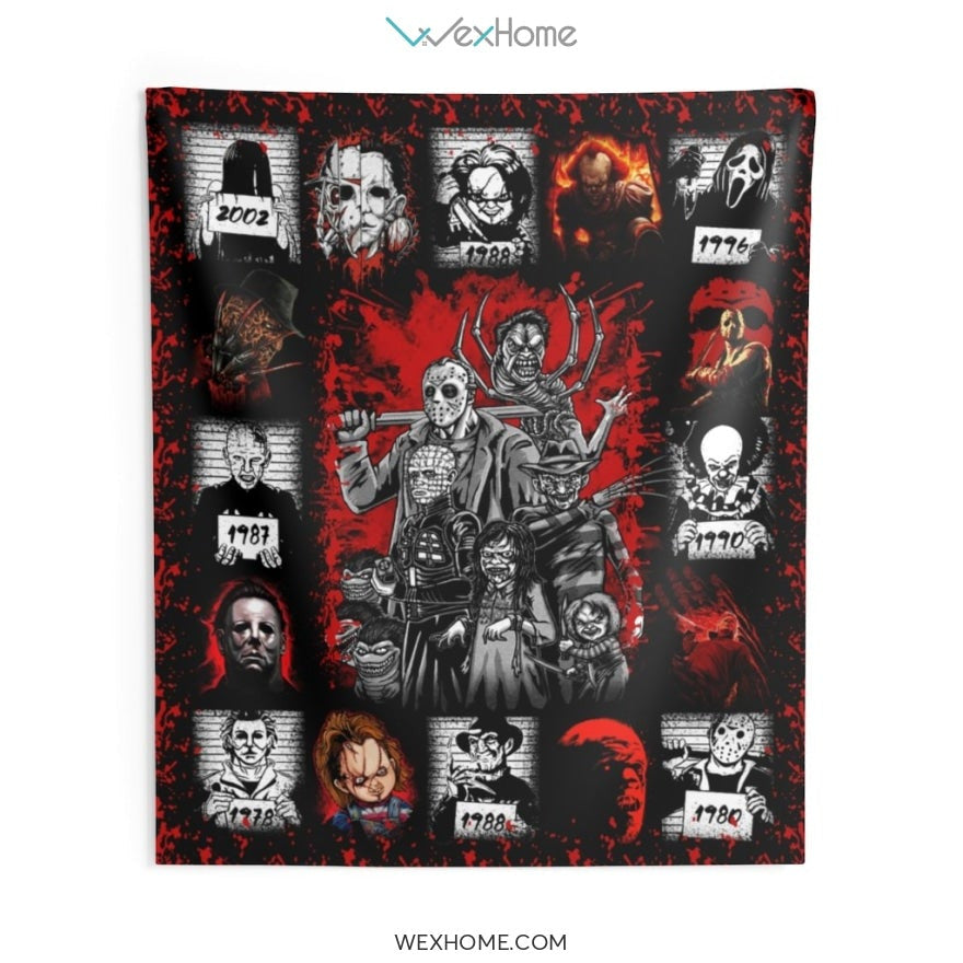 Horror Movies Indoor Wall Tapestries This Is My Horror Halloween Gift