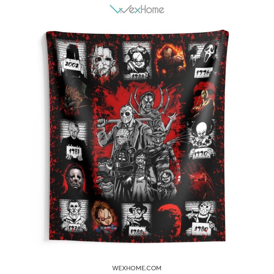 Horror Movies Indoor Wall Tapestries This Is My Horror Halloween Gift