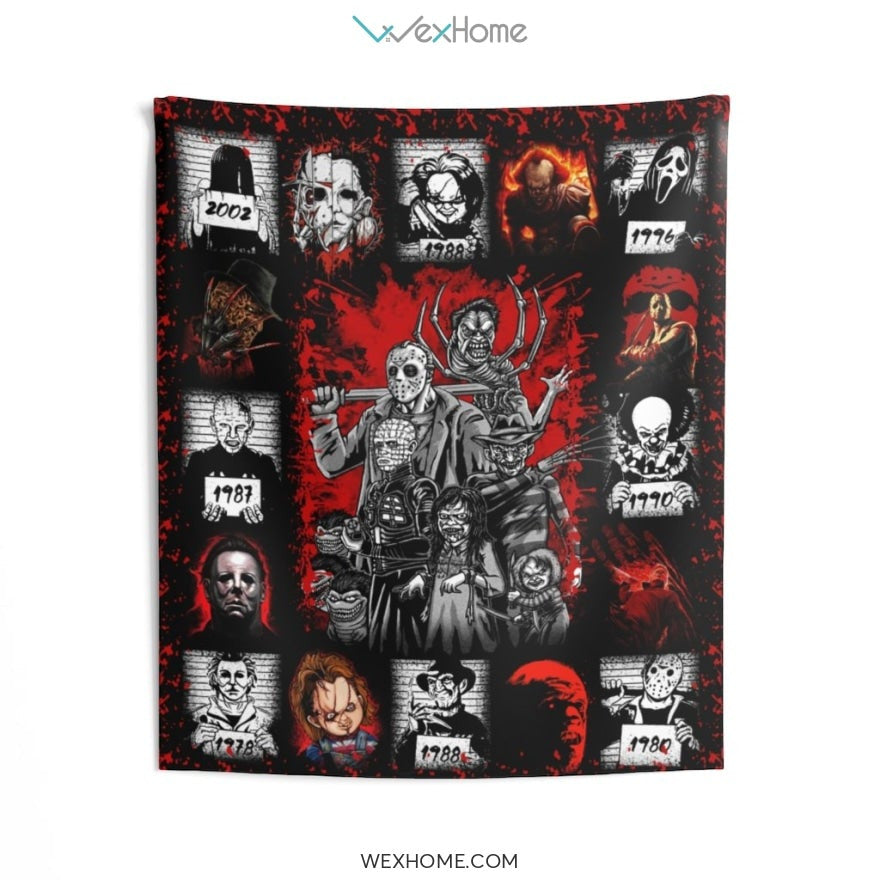 Horror Movies Indoor Wall Tapestries This Is My Horror Halloween Gift