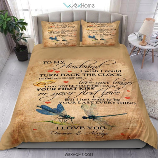 Dragonfly Bedding - Duvet Cover And Pillowcase Set - Unique Design Amazing Gift