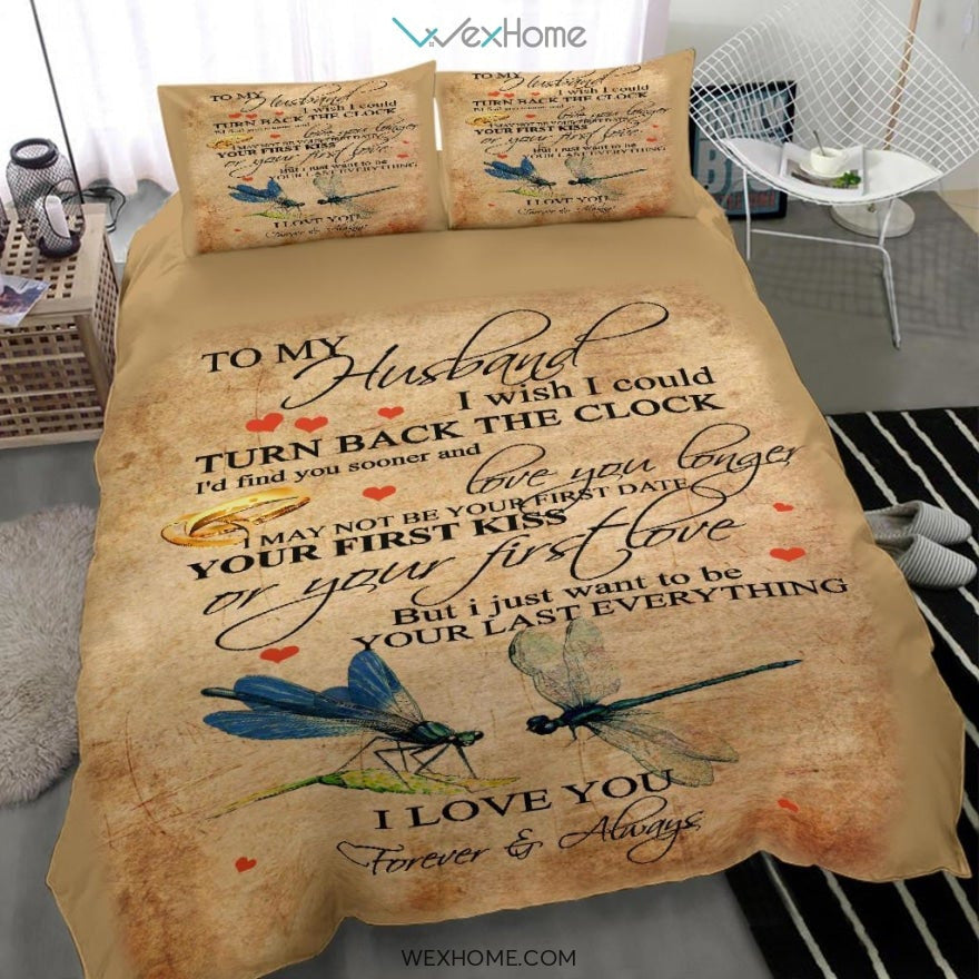 Dragonfly Bedding - Duvet Cover And Pillowcase Set - Unique Design Amazing Gift
