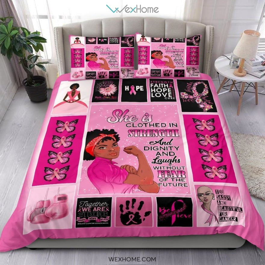 Quilt Cancer Bedding - Duvet Cover And Pillowcase Set - Unique Design Amazing Gift