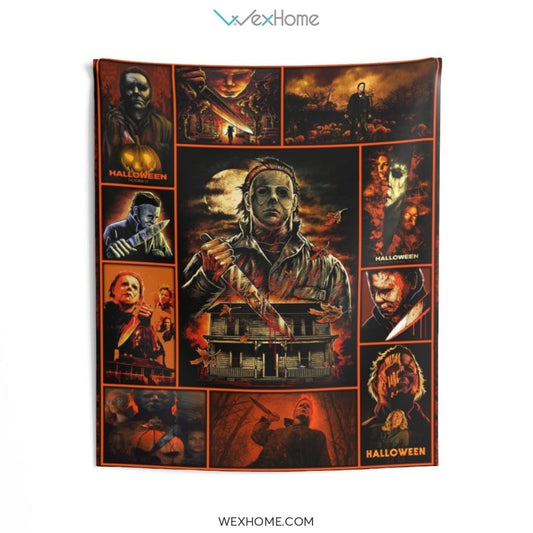 Michael Myers Horror Film Indoor Wall Tapestries Unique Gift W1020
