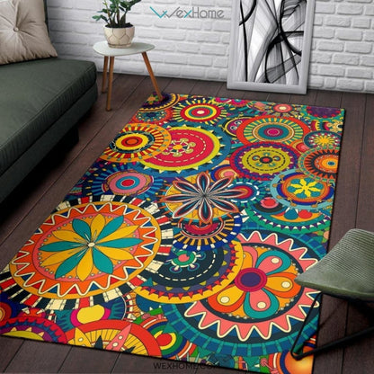 Floral Abstract - Rug
