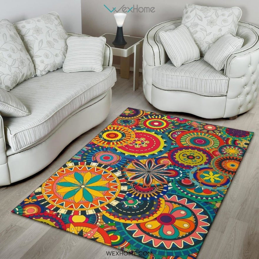 Floral Abstract - Rug