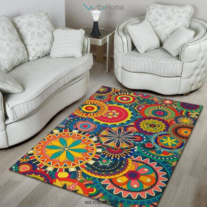 Floral Abstract - Rug