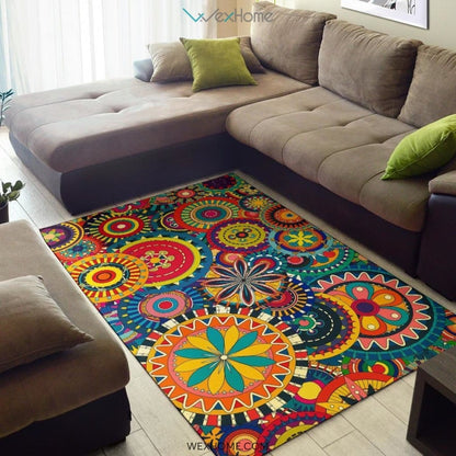 Floral Abstract - Rug
