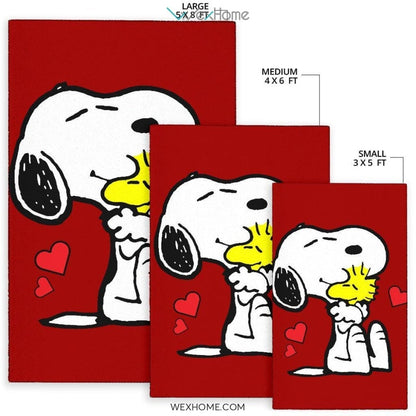 Snoopy and Woodstock - Rug Snoopy and Woodstock Home Decor