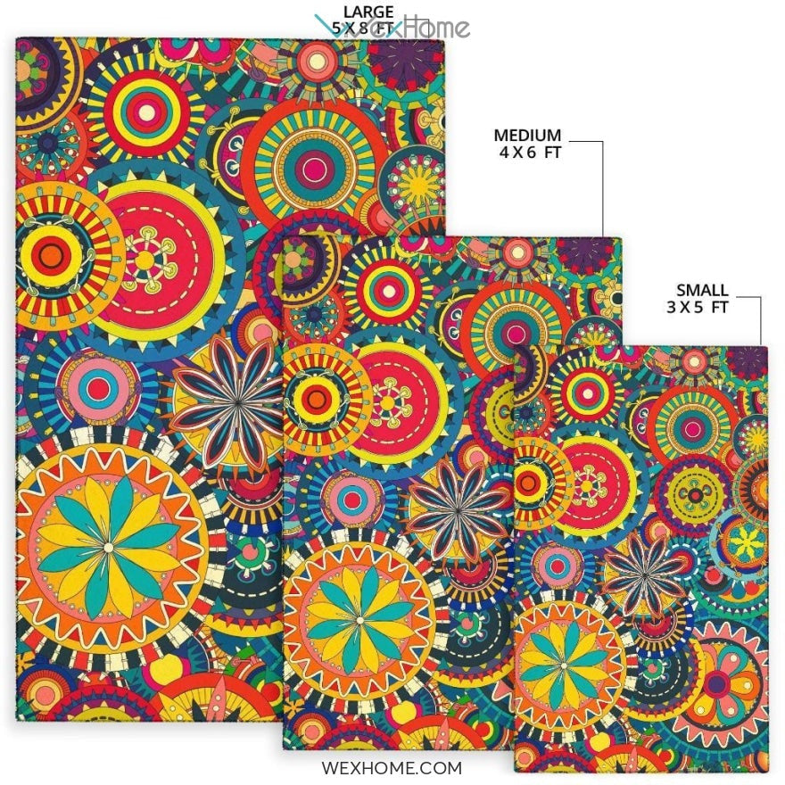 Floral Abstract - Rug