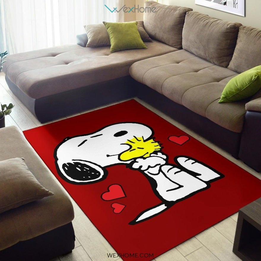 Snoopy and Woodstock - Rug Snoopy and Woodstock Home Decor
