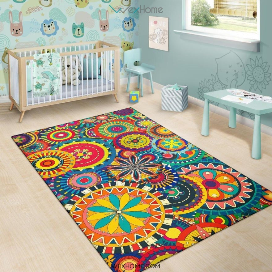 Floral Abstract - Rug