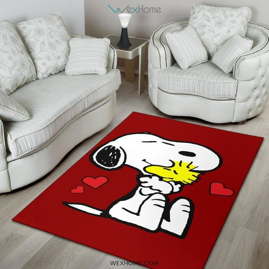 Snoopy and Woodstock - Rug Snoopy and Woodstock Home Decor