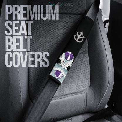 Dragon Ball Anime Seat Belt Covers | DB Vegeta Vs Silver Frieza Smiling Belt Covers