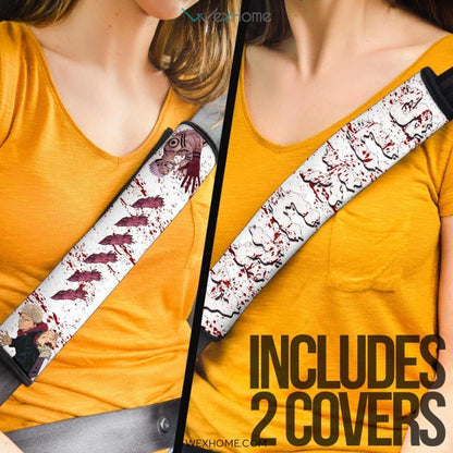 Jujutsu Kaisen Anime Seat Belt Covers | Yuji Vs Sukuna  Monster Finger Belt Covers