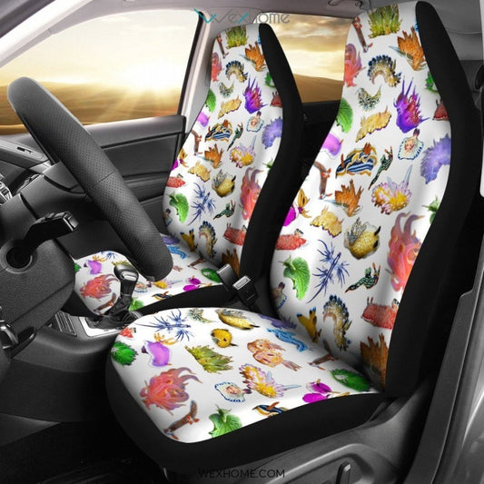 2pcs Car Seat Cover - Sea Slug