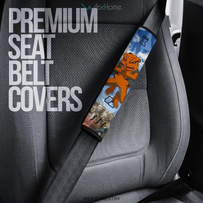 Naruto Anime Seat Belt Covers | Naruto With Gamakichi Sage Eyes In Leaf Village Belt Covers