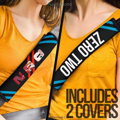 Darling In The Franxx Anime Seat Belt Covers | Zero Two Code 002 Minimal Belt Covers