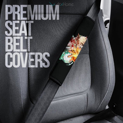 My Hero Academia Anime Seat Belt Covers | MHA Main Characters Izuku And Bakugou Power Belt Covers