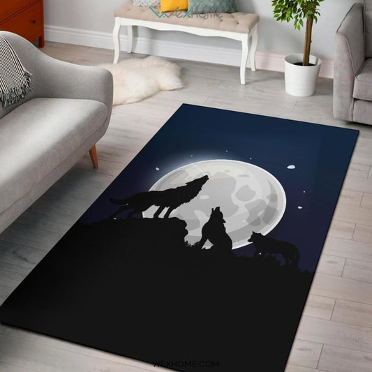 Howling Wolf - Rug